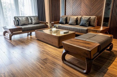20+ mẫu sofa chữ L gỗ sồi đẹp - giá rẻ - hiện đại